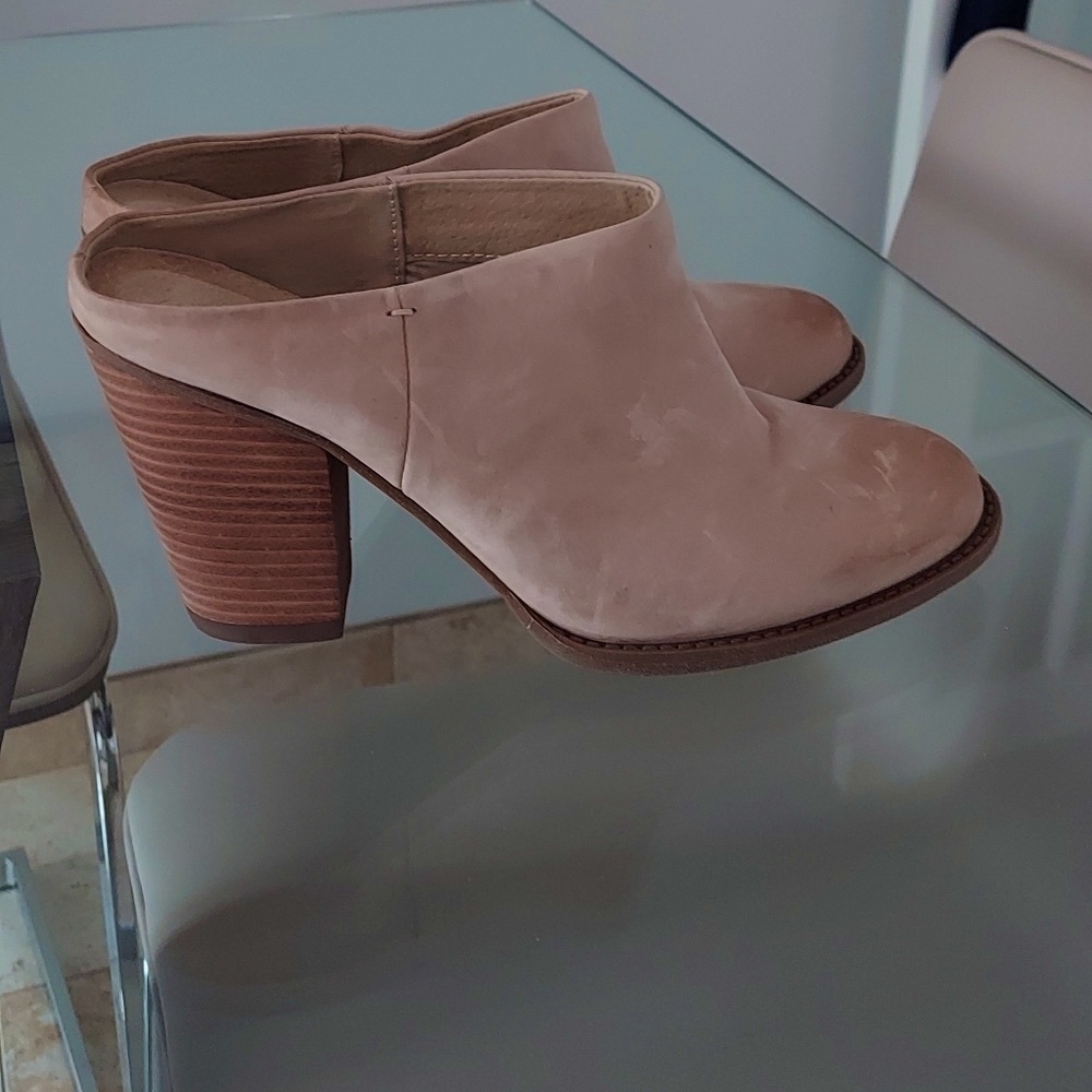 NEW Aldo Mule Sz 10  Mariota Beige Suede NEW